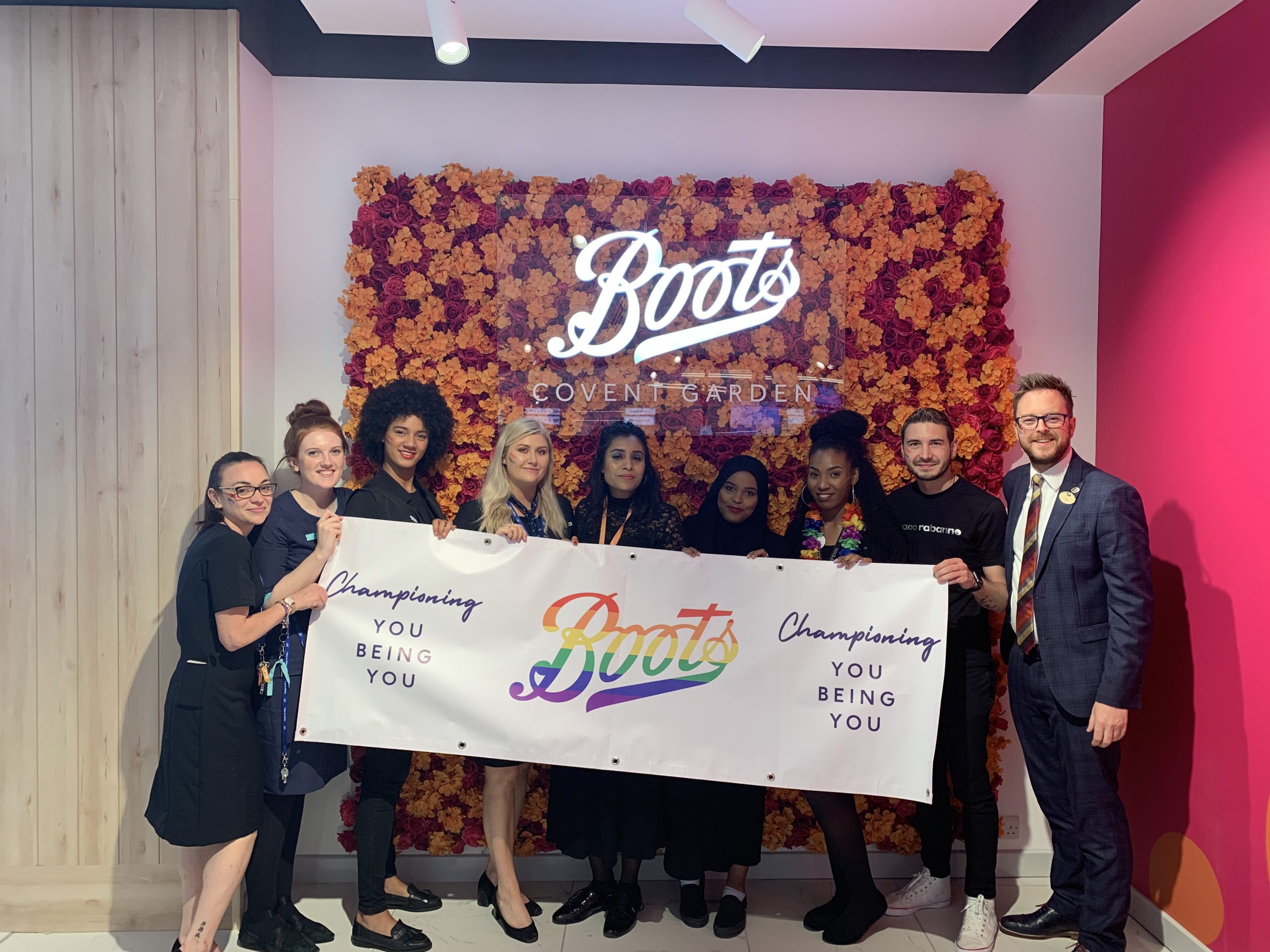 Boots Event at Covent Garden