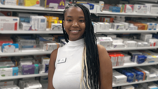 Elise, Trainee Pharmacist