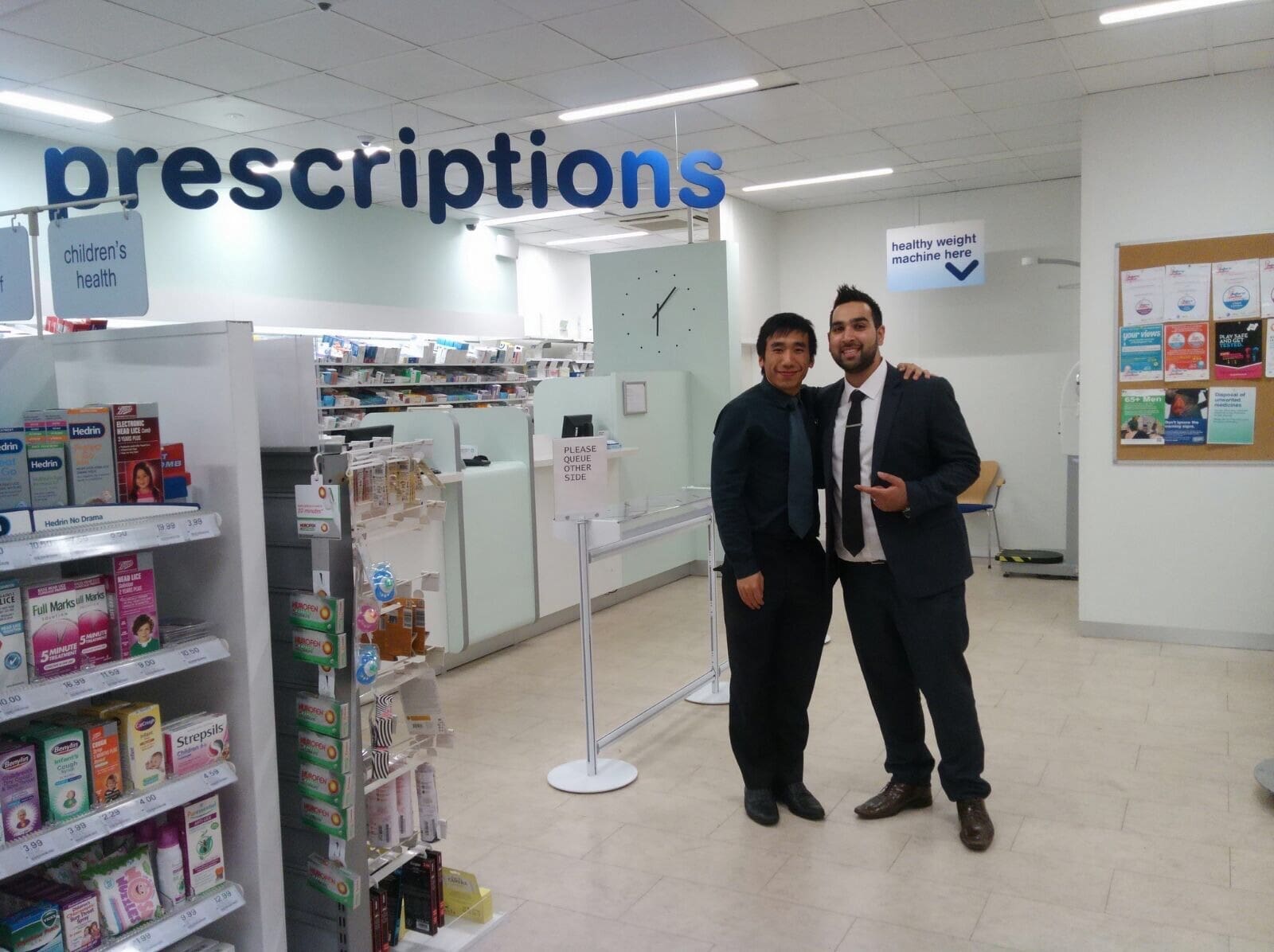 Hass Mohbat in the pharmacy