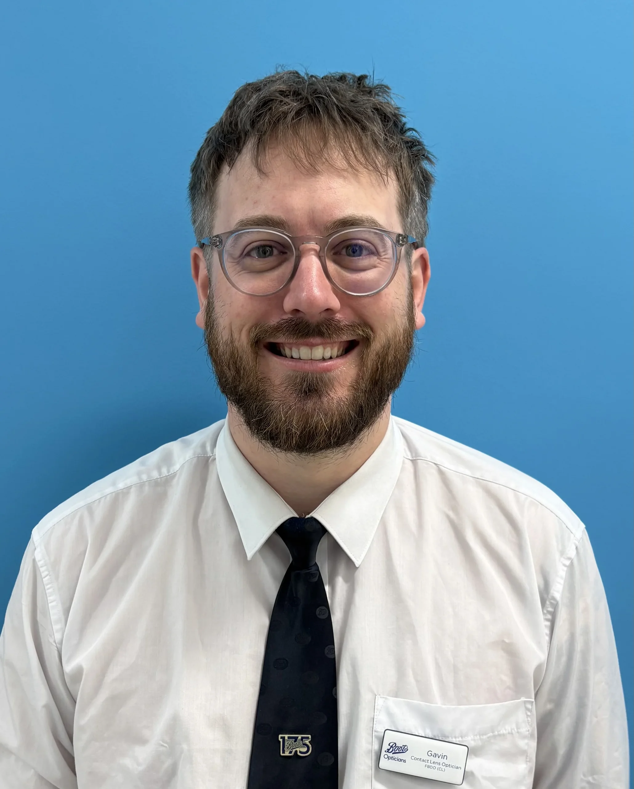 Gavins career journey to becoming a Contact Lens Optician at Boots