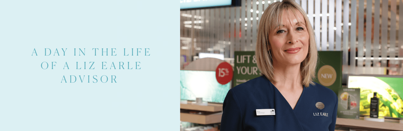 A Liz Earle Advisor in a Store